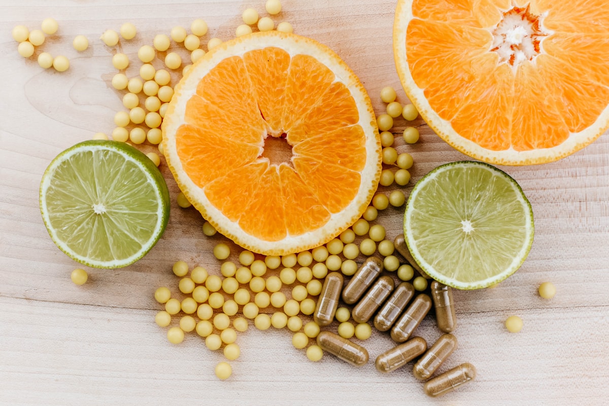 Fat-soluble vitamins with healthy fats